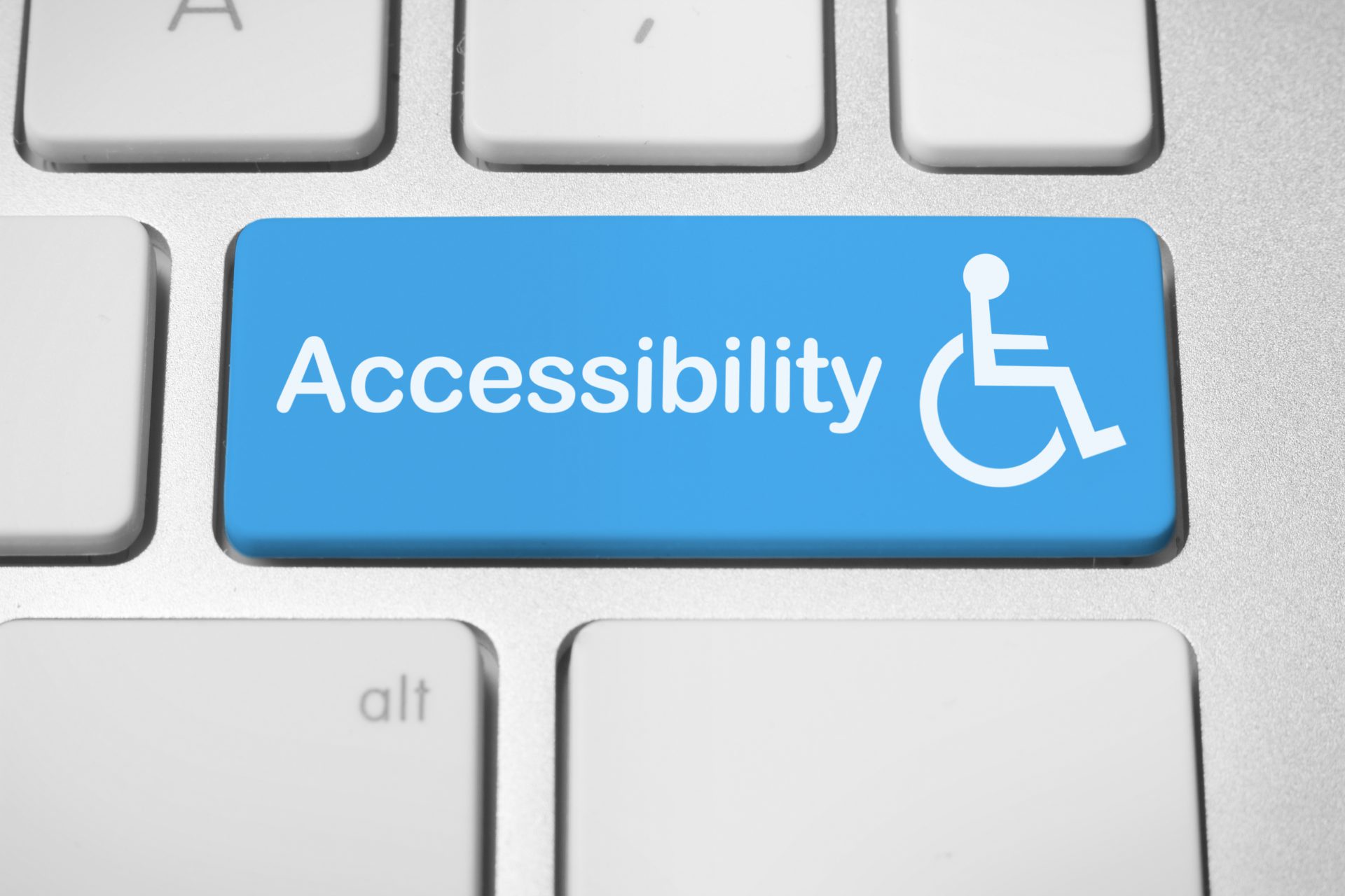 Accessibility keyboard button Accessibility keyboard button